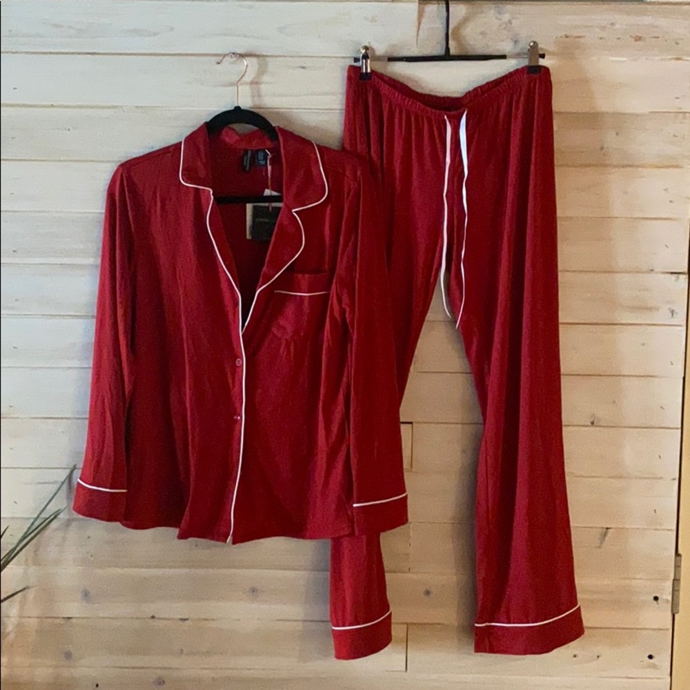 Red PJ set